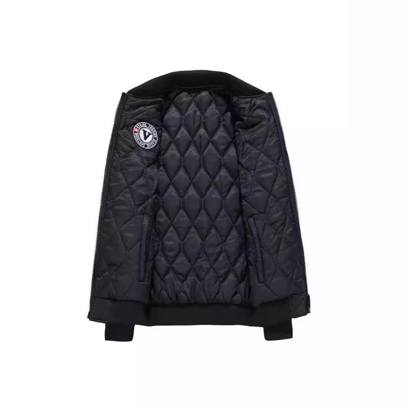 Новое пальто мужская летная куртка осенне-зимняя бейсбольная форма модная брендовая — фото 2