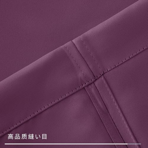 Deconovo Blackout Curtains for Entryways, Kitchens, Living Rooms, Restaurants, and Entrances, Japanese-Style Thermal Insulated Curtains, Cold Protecti