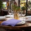 Napkins Fabric Napkin Lavender 10 Pieces 40X40Cm