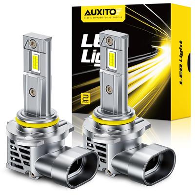AUXITO 9005 HB3 LED Προβολέας, Υψηλή Φωτεινότητα, 16 Τσιπ LED, 6 Φορές Φωτεινότερος, Βελτιώνει