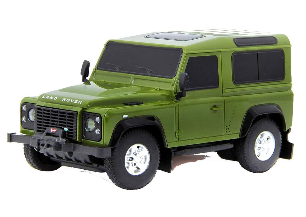 Land Rover Defender R/C Zdalnie Sterowany Samochód Auto 1:24 Zielony