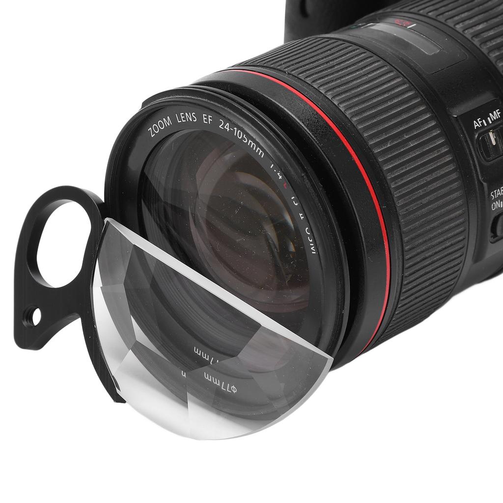 Ruční kaleidoskopový filtr Optické sklo Ruční kaleidoskopový filtr Speciální efekty 79 mm Přenosný pro zrcadlovku