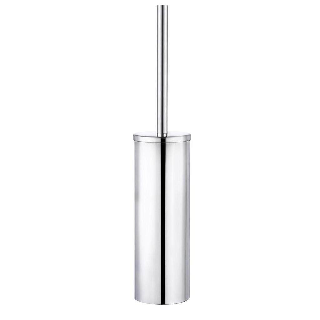 304 Stainless Steel Wall-Mounted Toilet Brush Set with Base