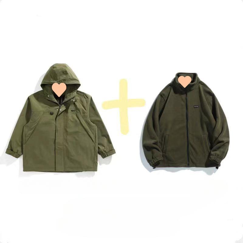 Veste de travail rétro japonaise coupe-vent veste industrie lourde pour homme printemps nouveau ample polyvalente tendance