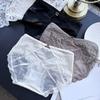 Ladies Spring and Summer Senior Sense Light Luxury Ice Silk Lace Sexy Underwear