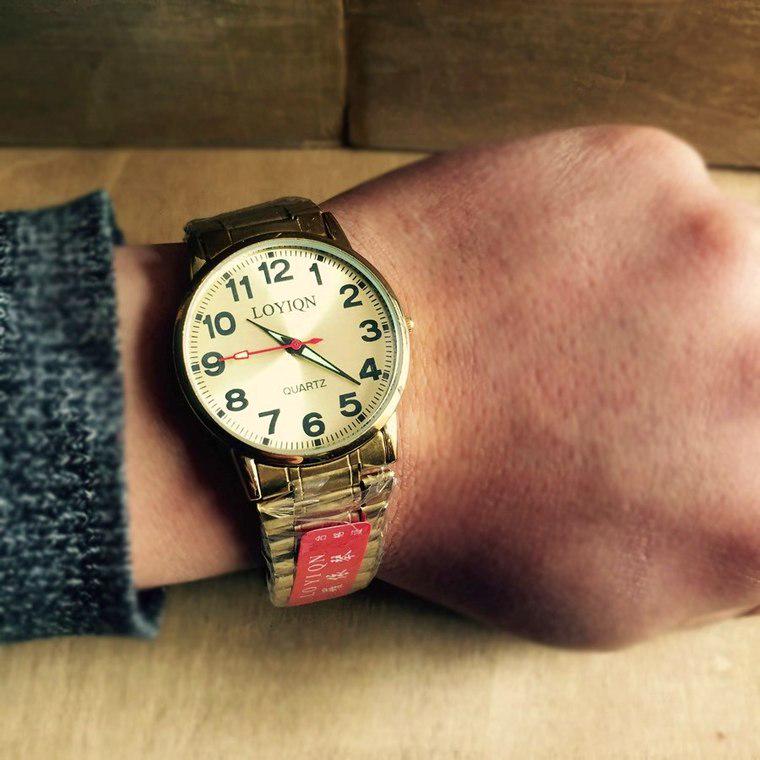 Reloj Salco Marca Reloj Quartz Salco Dorado Reloj Salco Mercado