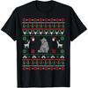 Gifts For Cat Lovers British Shorthair Cat Christmas T-Shirt for Men Women