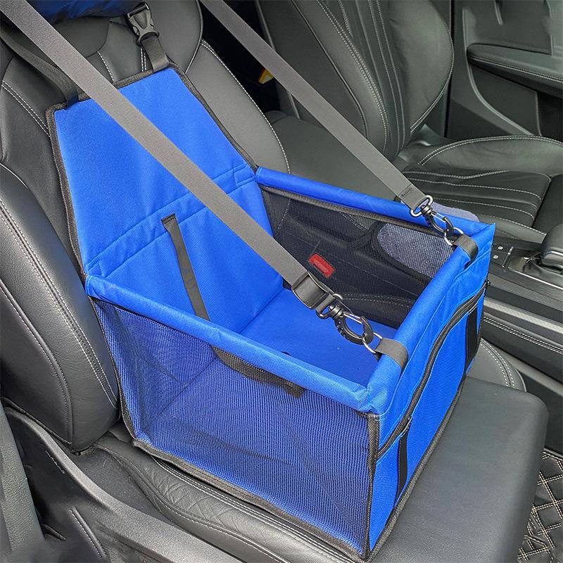 Pet Car Seat Pad: Safe Booster & Anti-Dirty Bed for Dogs & Cats