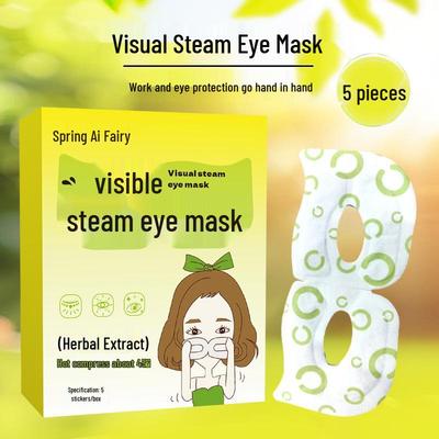 Steam Eye Mask for Eye Fatigue Relief and Dark Circles – Heated, Breathable Eye Patch for Sleep and Eye Protection