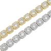 European & American Hip Hop 13MM Rock Candy Chain Zirconia Necklace - Luxury Fashion Jewelry