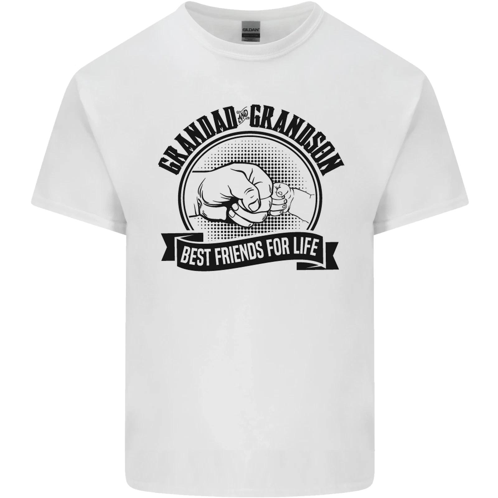 Grandad & Grandson Grandparents Day Kids T-Shirt Childrens S
