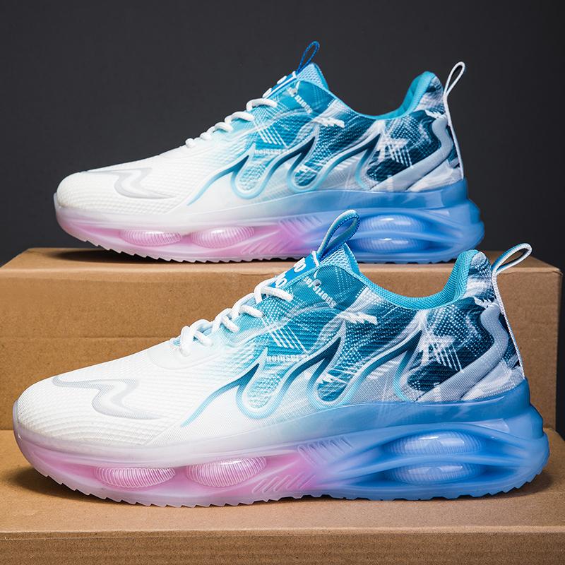 

Loafers Mesh Shoes Non-Slip Men s Casual Skateboard Fabric Casual Shoes Male Sneakers Apring and Autumn All-match Ventilate 46