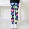 Mädchen Leggings Dehnbar Frühling Sommer Blumenmuster Kinder Kinder Hosen