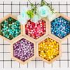 Kovict 9MM 40-80Pcs Round Silicone Bead 9MM Food Grade For Jewelry Making DIY Bracelet Pacifier Chain Accessories