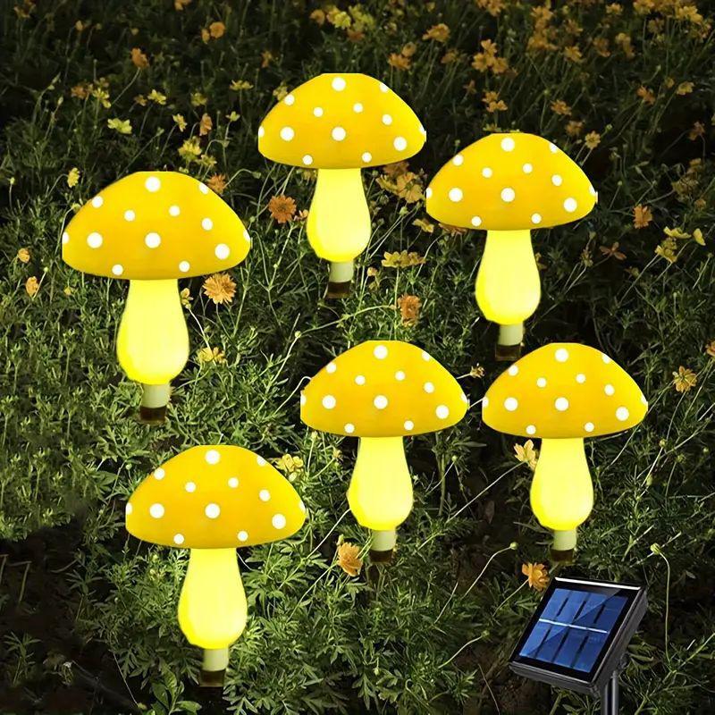 Pilz Solar Lichterkette Außen Garten Deko Dekorative Lampe Für Weihnachtsveranstaltungen