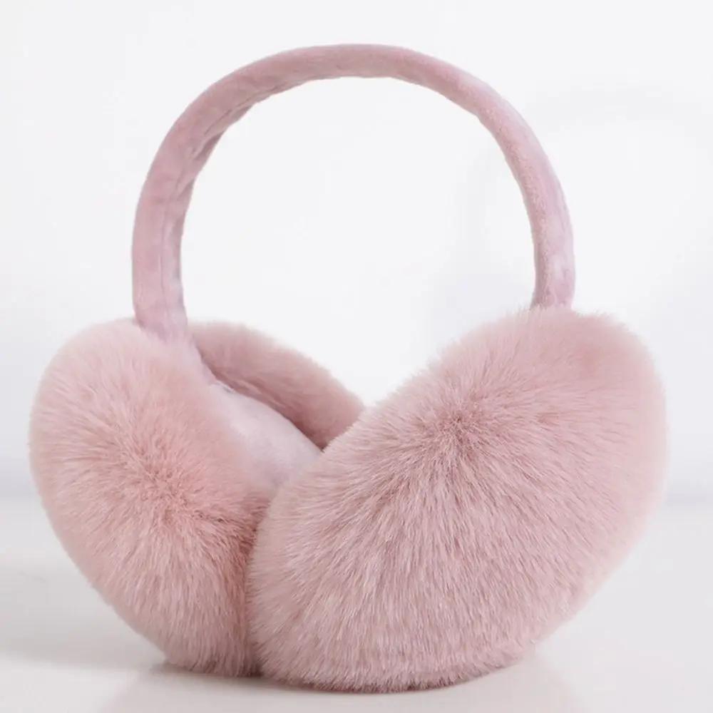 Fashion  Ear Warmer for Women Girls Anti-Freeze Ear Muffs Thickening Ear Cover Collapsible Winter Earmuffs Keep Warm