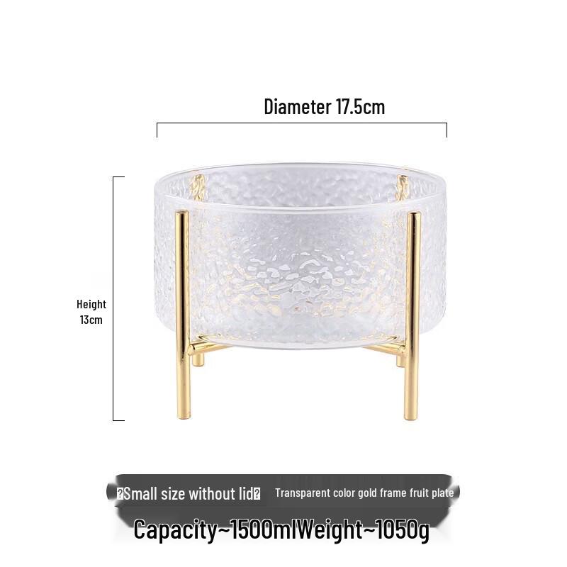 

Elegant Glass Fruit Plate