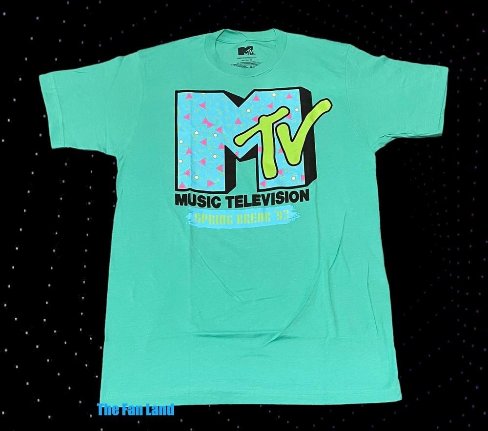 

New MTV Party Confetti Retro Mens Vintage Concert Unisex T-Shirt L