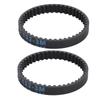 2pcs 132mm Rubber Closed Loop Timing Belt Synchronous Belt Fit for VS4‑10 Axial SCX10 II III