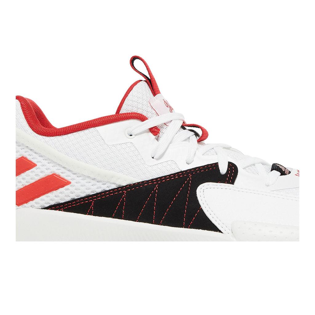adidas Dame Certified EXTPLY 2.0 'Trail Blazers' (Unisex) Cloud White / Vivid Red / Dash Grey Basketball Shoes GY8965