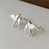 Newly Arrived Swallow Bird Clip On Earrings for Girls Cute Animal Chinese Style National Tide Earring Ladie Fashion Jewelry Gift