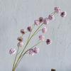 100 Cm Artificial Small Hydrangea Flower Multi-Head Decorative Artificial Ball Shape Flower Bouquets Long Branches Simulation