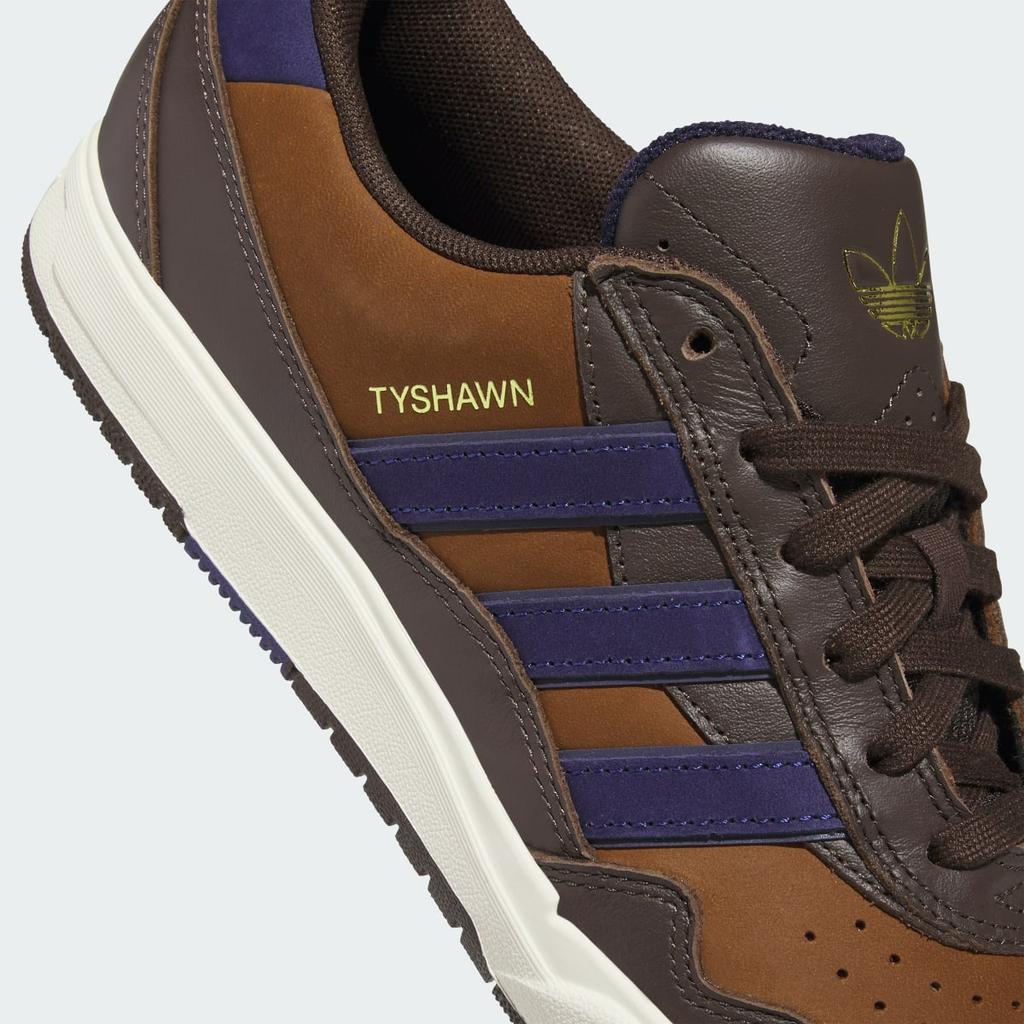 adidas TYSHAWN II KK2982 Unisex Originals Sneakers Aurora Coffee / Dark Blue / Preloved Brown