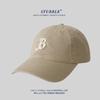 Xuelunduo Soft-Top Letter Baseball Cap