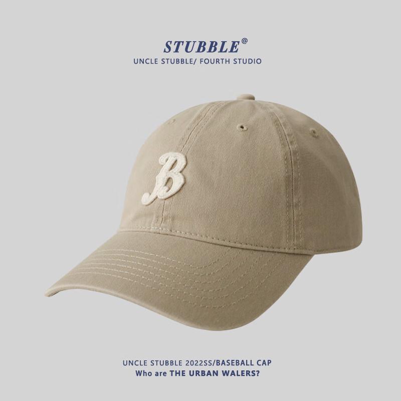 Xuelunduo Soft-Top Letter Baseball Cap