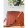 Handmade Artist Choice Leather Vintage Laptop Messenger Briefcase Bag Satchel