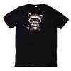 T-Shirt Cute Raccoon Funny Racoon Motif