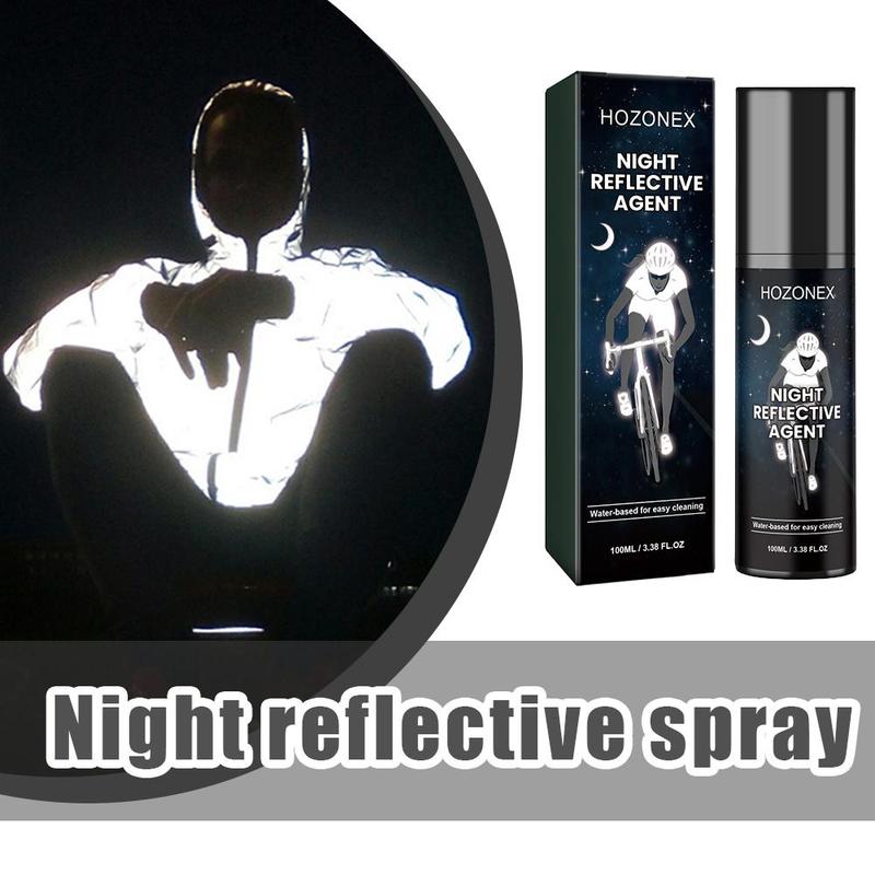 Reflective Night Spray Paint For Night Riding Glow-in-The-Dark Bright Spray Luminous Warning Signs Fluorescent Night Spray