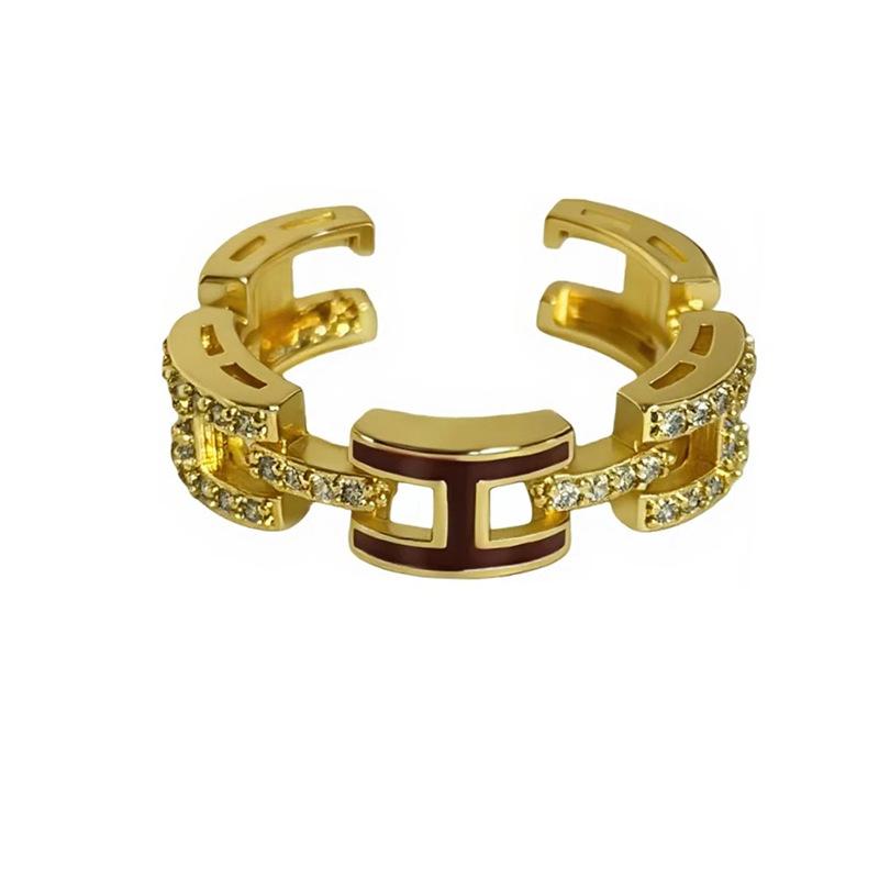 Δαχτυλίδι Στυλό Ζιρ***** με Κόκκινη Σταγόνα Λαδιού Άγκυρας Πρωτοχρονιάς Τυχερό Ρετρό Ελαφριά Πολυτέλεια Νότα Νίκης Δαχτυλίδι Δείκτη Γυναικείο