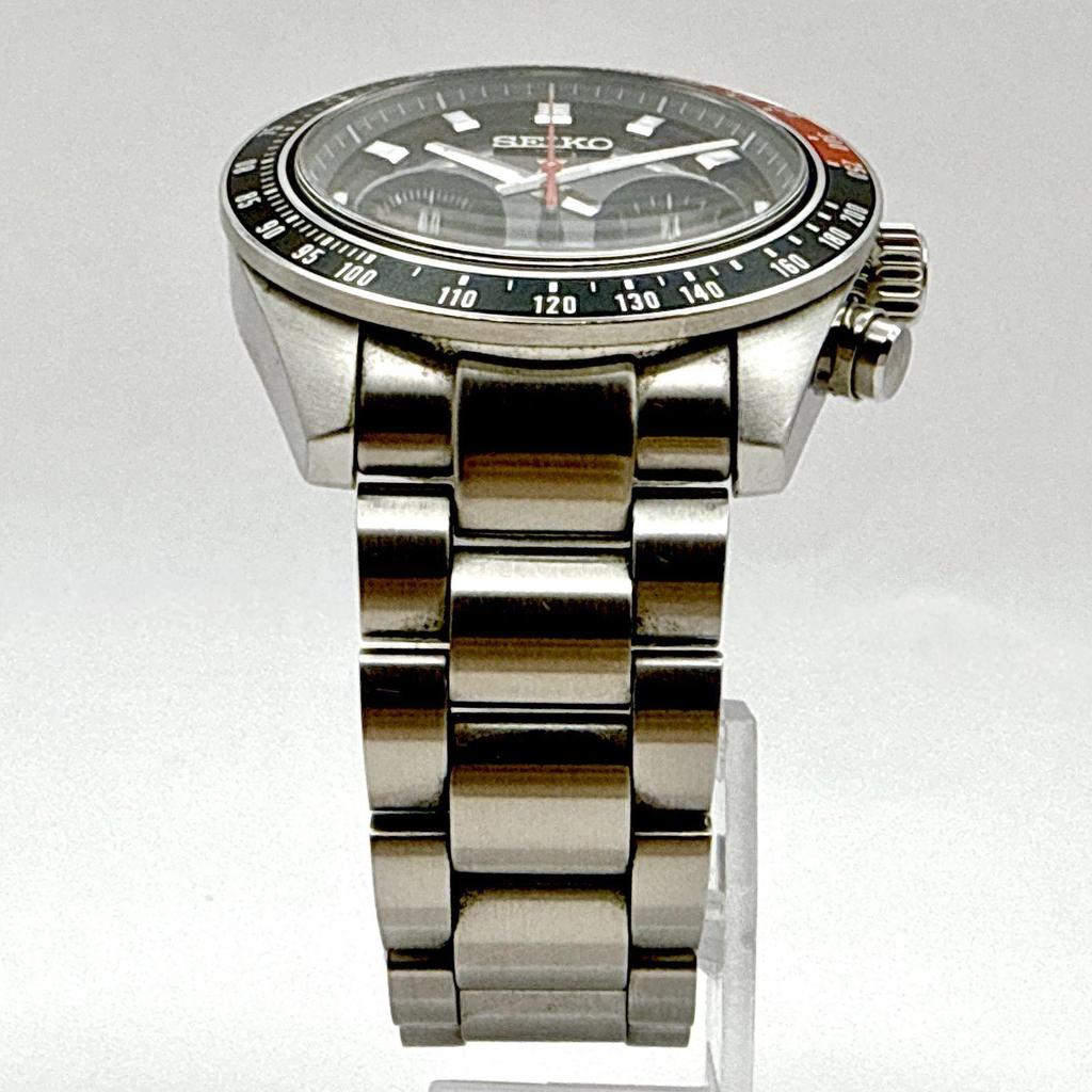 Used B180 [Operational, Excellent Condition, Boxed, Extra Links Included] SEIKO PROSPEX SPEEDTIMER SBDL099 Seiko Prospex Speedtimer Solar Chronograph
