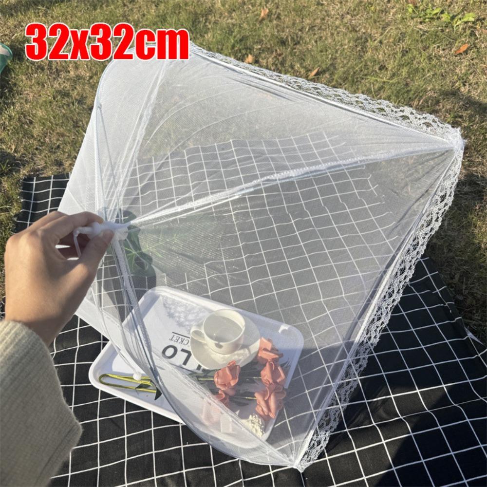 

Durable Foldable Food Covers Breathable Dustproof Dining Table Mesh Cover Anti Fly Mosquito Fruit Picnic Protect Net