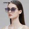 High-Definition Large Frame Nylon Sunglasses - UV Protection for All Face Shapes, Unisex, No Makeup Needed