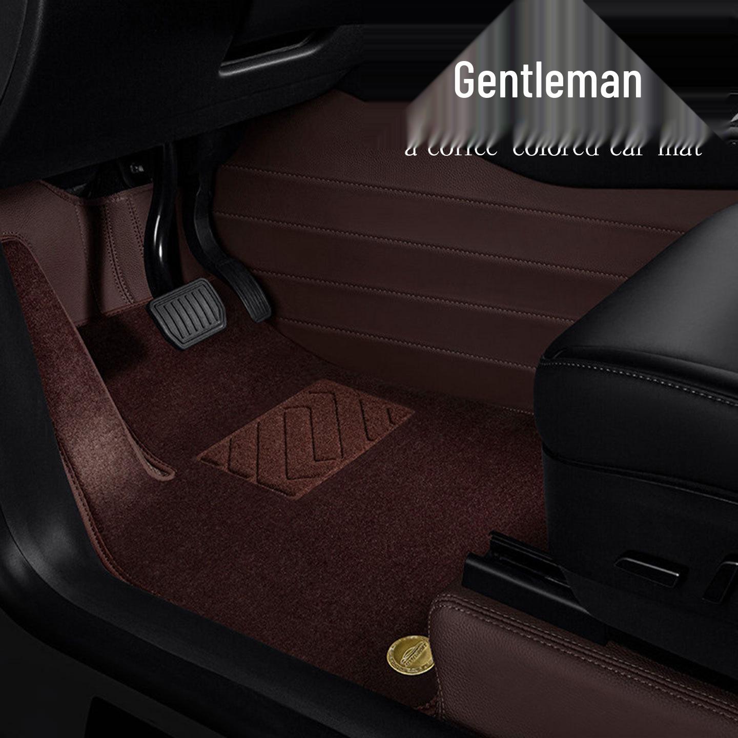 360° Cowhide Floor Mats for Chery ICAR V23/03 Full Car Two Rows