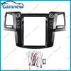 9.7 Inch VERTICAL SCREEN Car Radio Fascias Android MP5 Stereo Frame For TOYOTA FORTUNER/ VIGO/ HILUX 2005-2014 Tesla Style Panel
