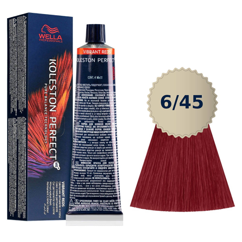 Wella Koleston Me + 6/45 Paint 60Ml