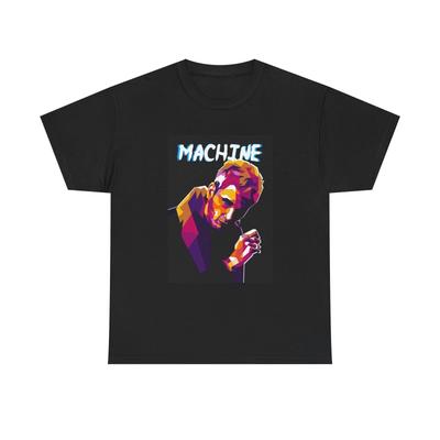 Machine Gun Kelly T-shirt MGK Punk Rock Grafisk Turné Unisex Målning