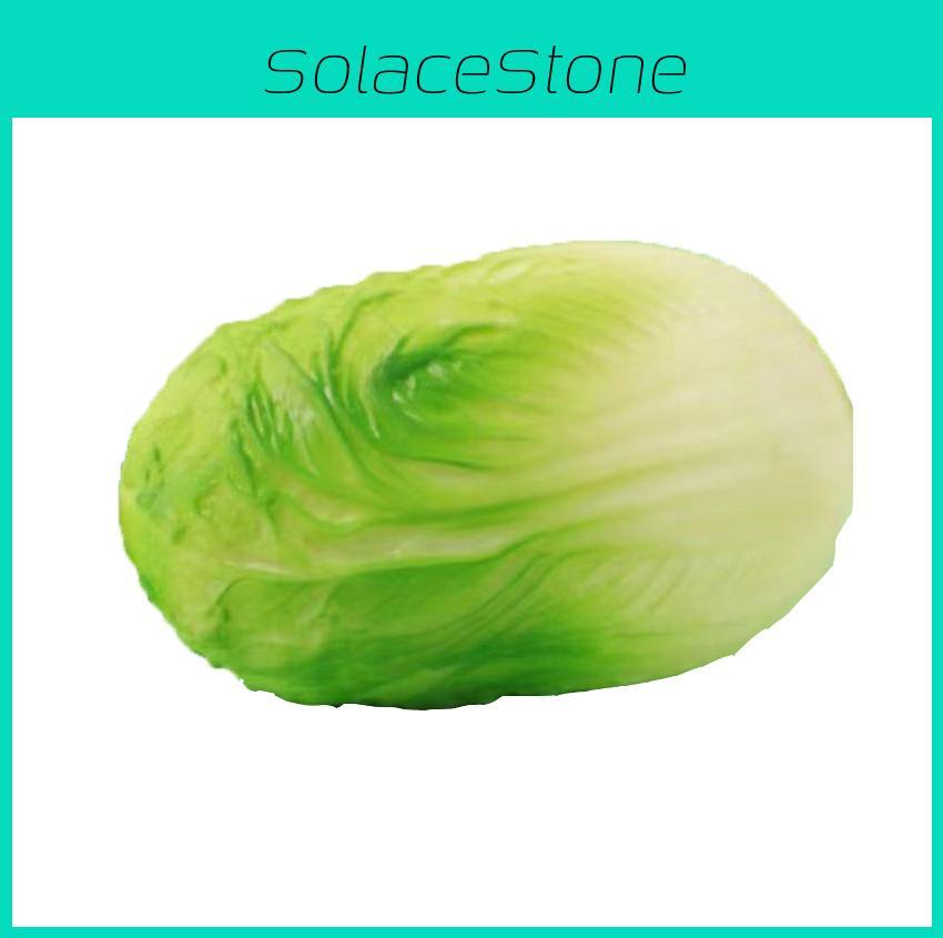 New Release Vegetable Cabbage Squeeze Toy For Kids Soft And Realistic Stress Relief Toy