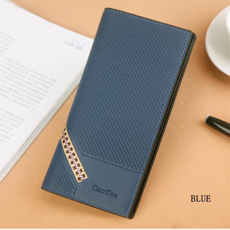 Premium Soft Pu Men's Leather Wallet With Bifold Design For Cash And Credit Card Storage