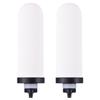 2pcs Ceramic Filter Candle with Activated Carbon Compatible with Gravity Water Filter System