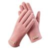 XiHong Women's Winter Velvet Lined Touchscreen Gloves