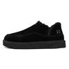 Men's new winter casual fashion student anti slip wear-resistant thick soled outdoor cotton shoes plush comfort indoor tide shoe