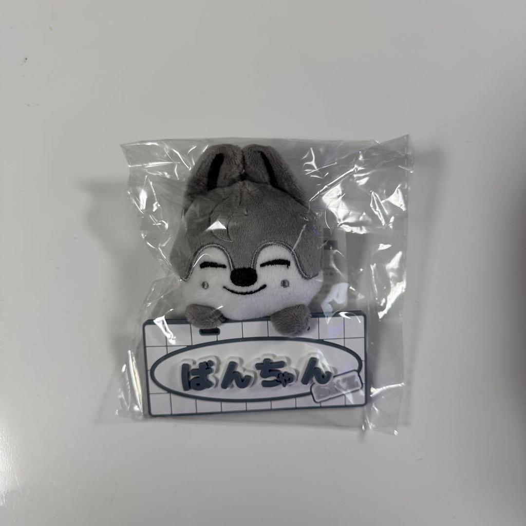 [USED] SKZOO Name Bag Charm Wolf Chan