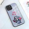 Ghost Face Scream Phone Case For IPhone 17 Pro Max 15 Pro 16 14 Plus 12 13 Mini 11 Pro Shockproof Glass Cover