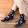 Cute Animal Korean Style Women Cat Panda Dog Bear Cartoon Socks Soft Cotton Casual Sport Streetwear Dropship