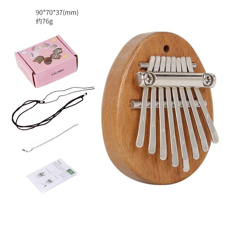 New Kalimba 8 Keys Weather Kalimba Thumb Piano Circle Seeds Big Kalimba Key Set MZQ02