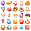 50 Cartoon Food Image Food Graffiti Stickers Japanese Ice Cream Cake DIY Suitcase Water Cup Stickers